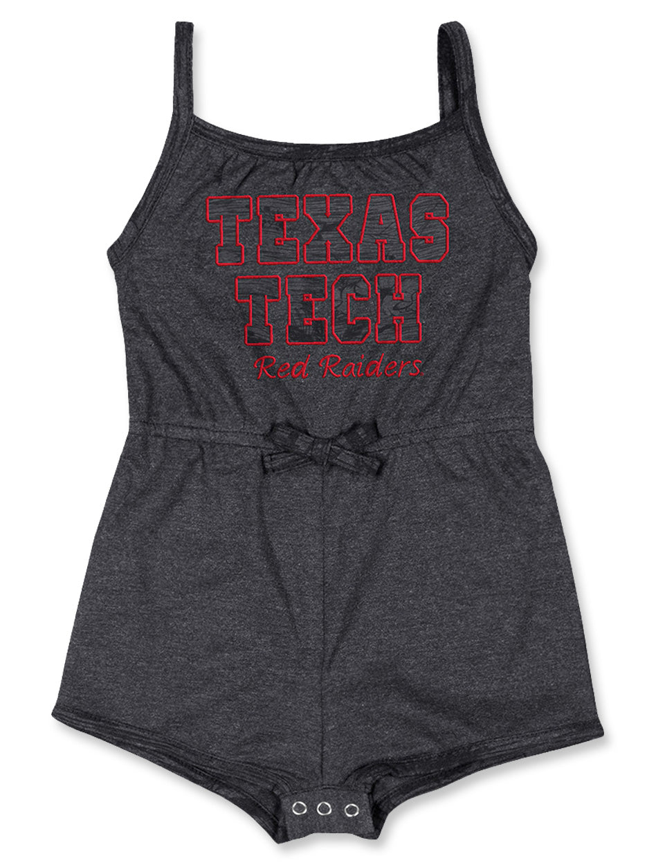  Texas Tech Infant Romper, Texas Tech Baby One-Piece, Texas Tech Toddler Outfit, Texas Tech Girls' Game Day Apparel, NCAA Baby Clothes, Texas Tech Spirit Wear, Texas Tech Cheer Outfit.