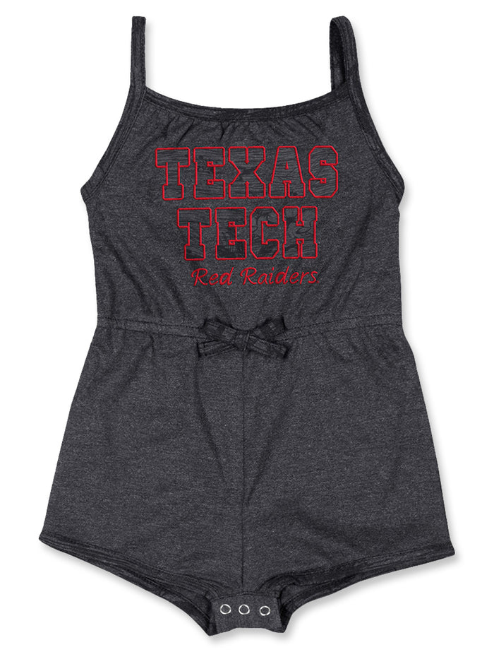  Texas Tech Infant Romper, Texas Tech Baby One-Piece, Texas Tech Toddler Outfit, Texas Tech Girls' Game Day Apparel, NCAA Baby Clothes, Texas Tech Spirit Wear, Texas Tech Cheer Outfit.