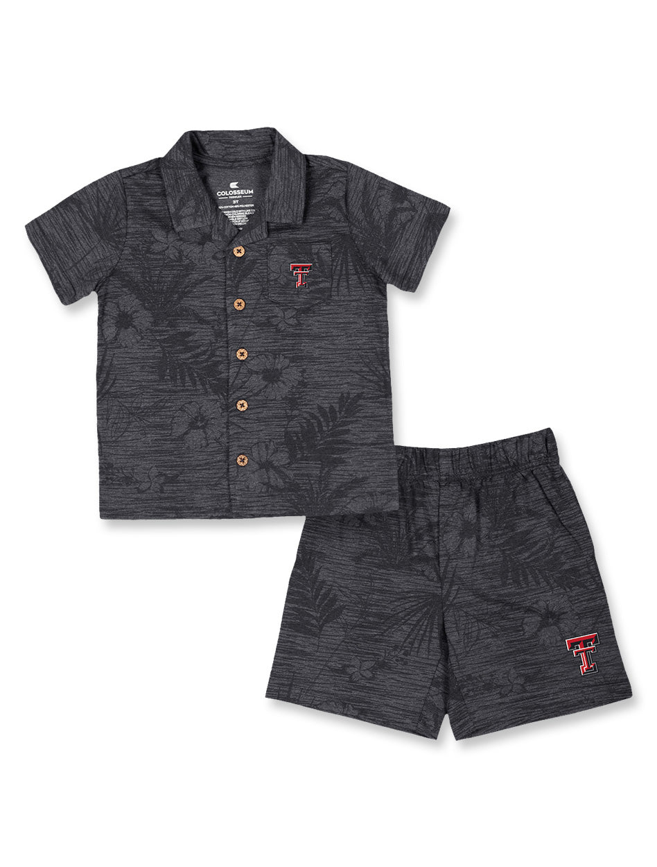 Texas Tech Toddler Outfit, Texas Tech Kids Camp Shirt, Texas Tech Boys’ Two-Piece Set, Toddler Game Day Outfit, Texas Tech Toddler Shorts Set, NCAA Texas Tech Youth Apparel, Texas Tech Kids Clothes.
