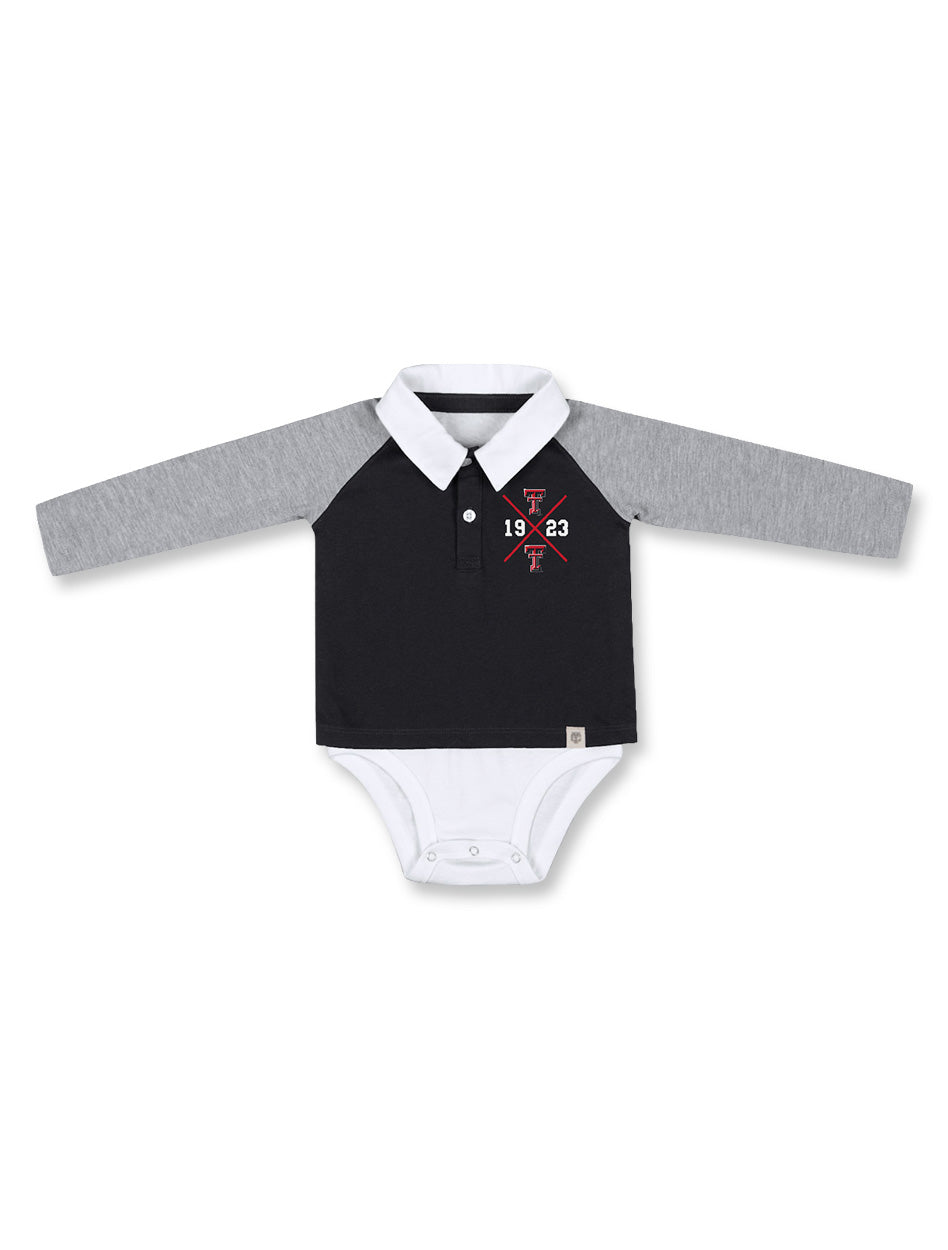 Texas Tech KIDS
Texas Tech Kids One Pieces
Texas Tech New Products
Texas Tech Infants Texas Tech infant rugby onesie, Arena Texas Tech baby outfit, Texas Tech Pete infant bodysuit, Red Raiders baby rugby polo, Double T infant onesie, Texas Tech newborn clothes, Texas Tech long sleeve baby onesie, Texas Tech baby gameday outfit, Texas Tech infant polo bodysuit, Red Raider baby apparel, Texas Tech 1923 infant clothing, Arena Texas Tech infant wear.