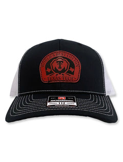 Texas Tech "Best Cotton" Leather Patch 112 Black Snapback Cap