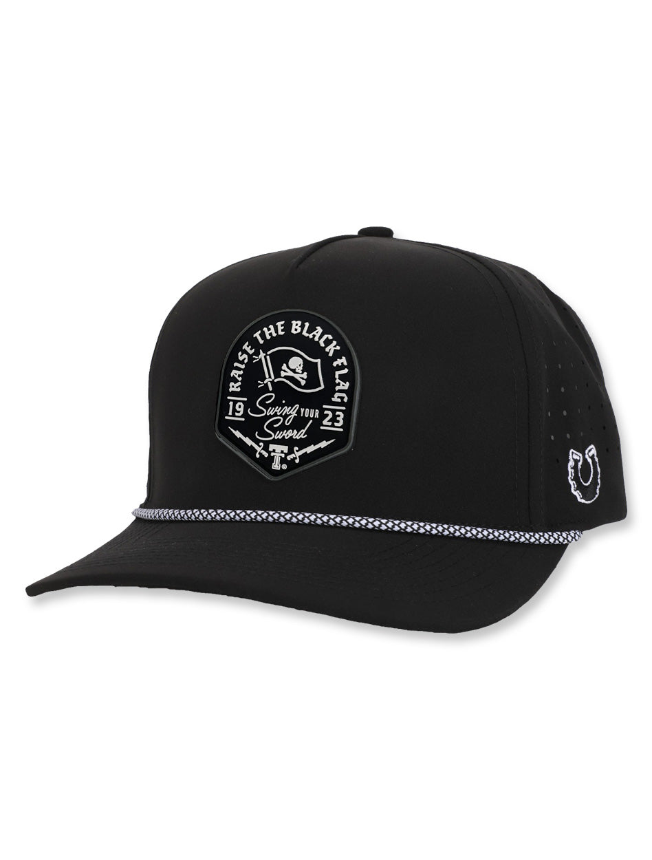 Texas Tech Dark Horse Leach Era "Raise The Flag PVC" Black Sport SB Cap