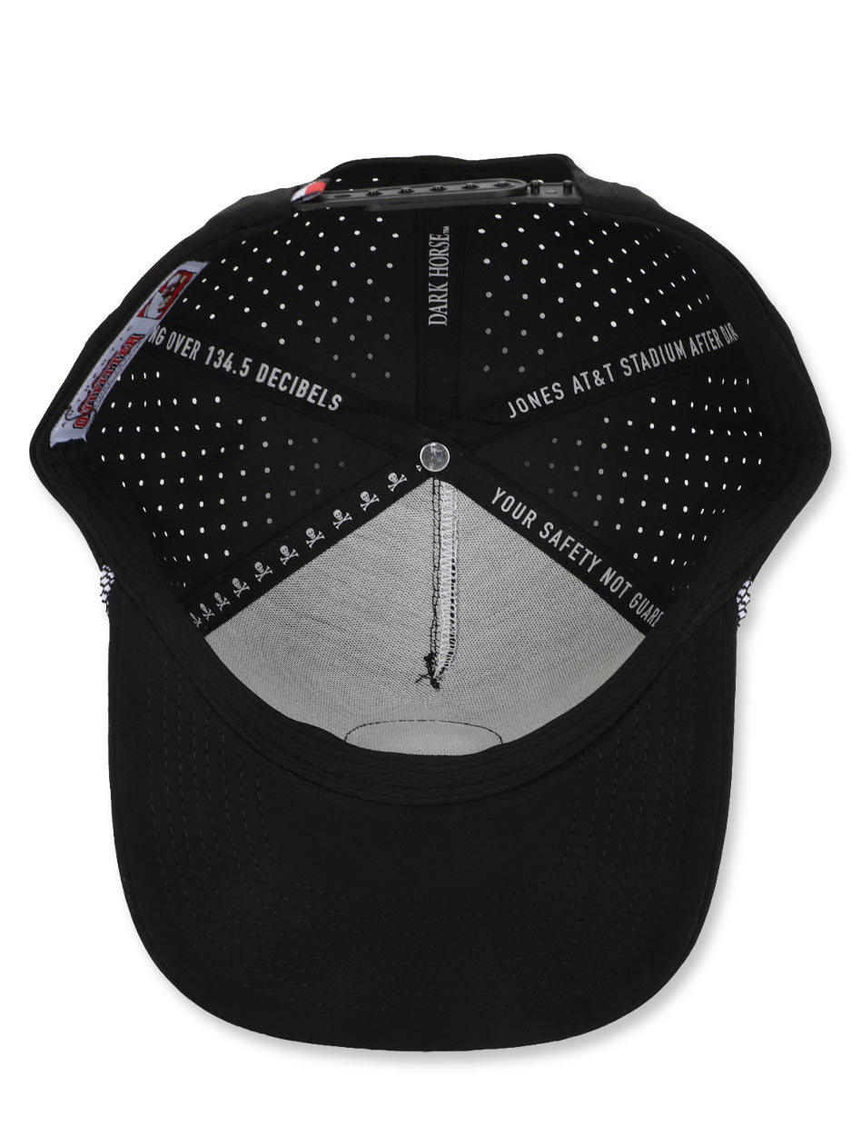 Texas Tech Dark Horse Leach Era "Raise The Flag PVC" Black Sport SB Cap