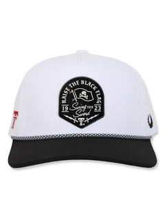 Texas Tech Dark Horse Leach Era "Raise The Flag PVC" White Sport SB Cap