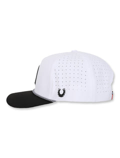 Texas Tech Dark Horse Leach Era "Raise The Flag PVC" White Sport SB Cap