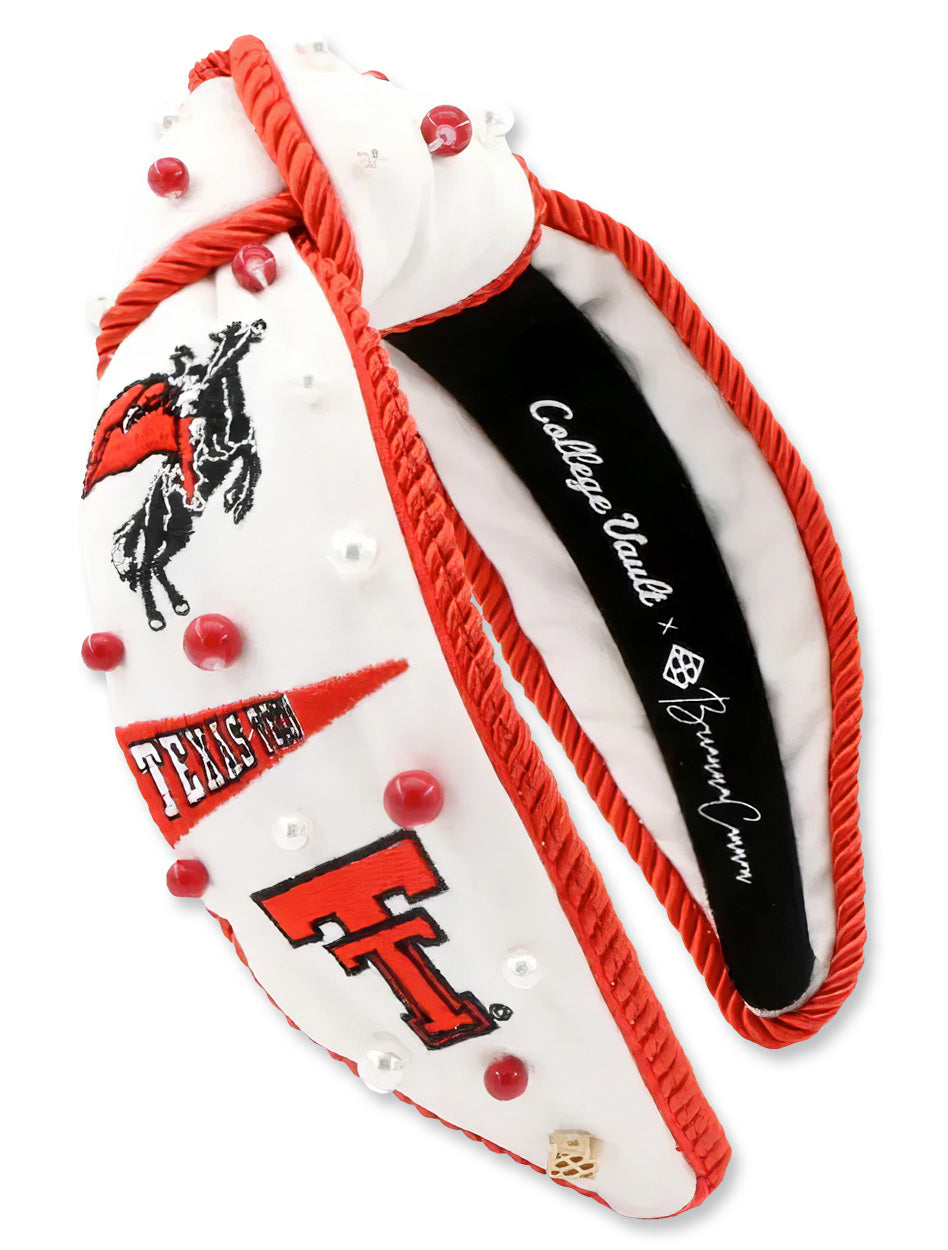 Brianna Cannon Texas Tech College Vault Double T Rope Headband