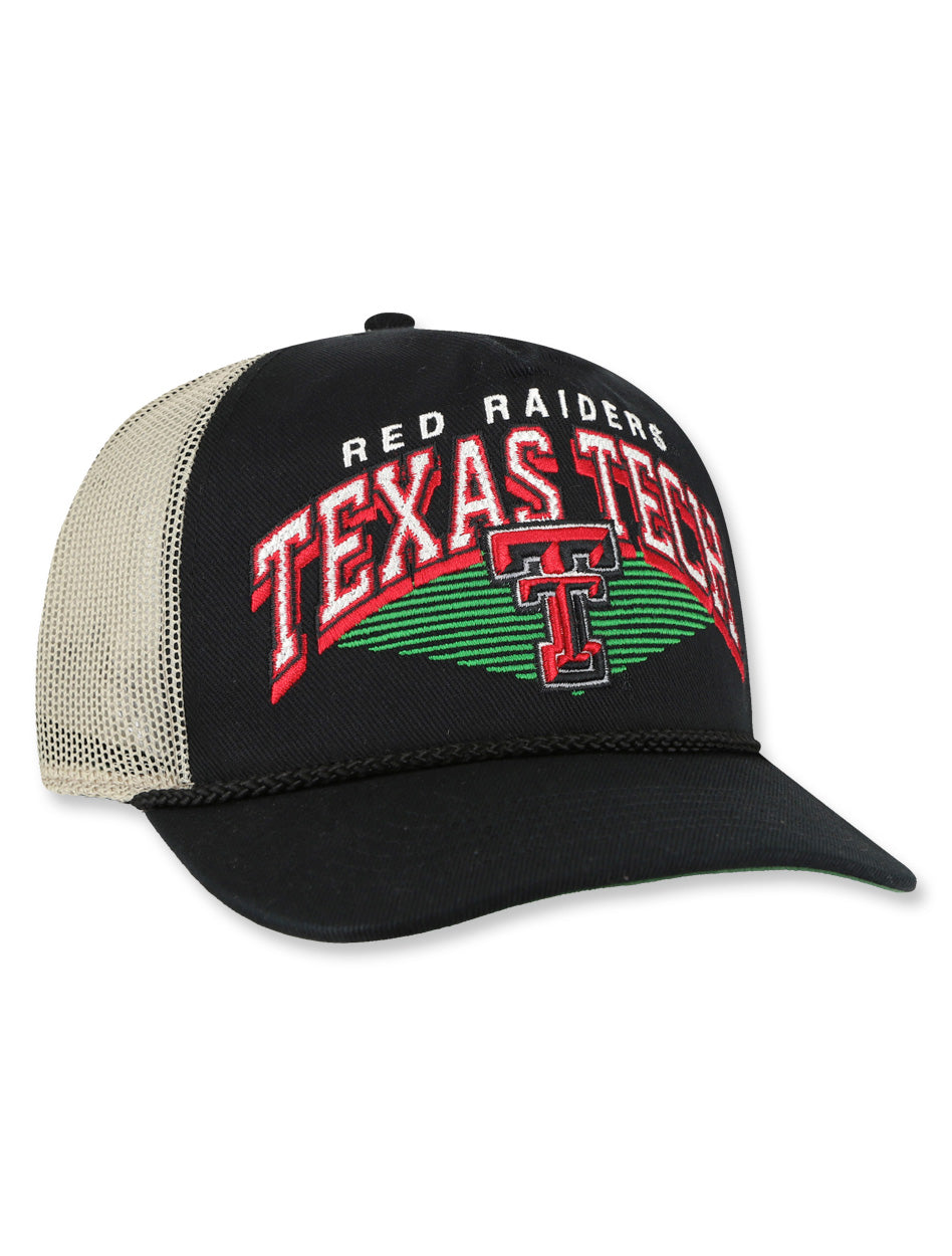 47 Brand Texas Tech Double T "Pomona" Mesh Rope Hitch Snapback Cap