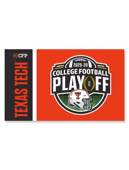 Texas Tech 2025 CFP 3' x 5' Sublimated Elite Flag