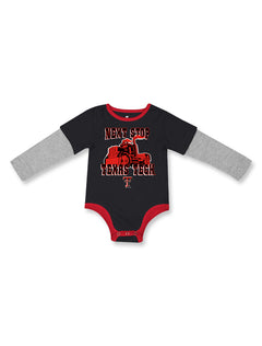 Texas Tech Arena "Next Stop" Infant Long Sleeve Onesie