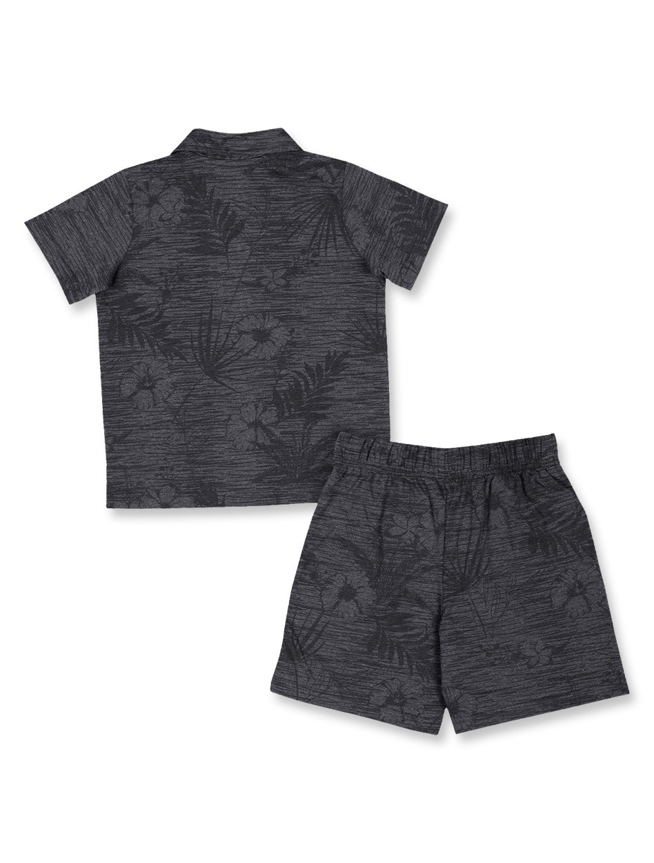 Arena Texas Tech "Fern" Toddler Camp Shirt and Shorts Set