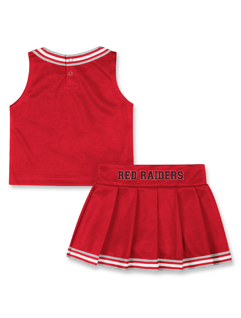 Arena Texas Tech "Lollipop Park" Toddler Cheer Set