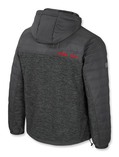 Arena Texas Tech "Nightman" Hooded Puffer Full Zip Jacket