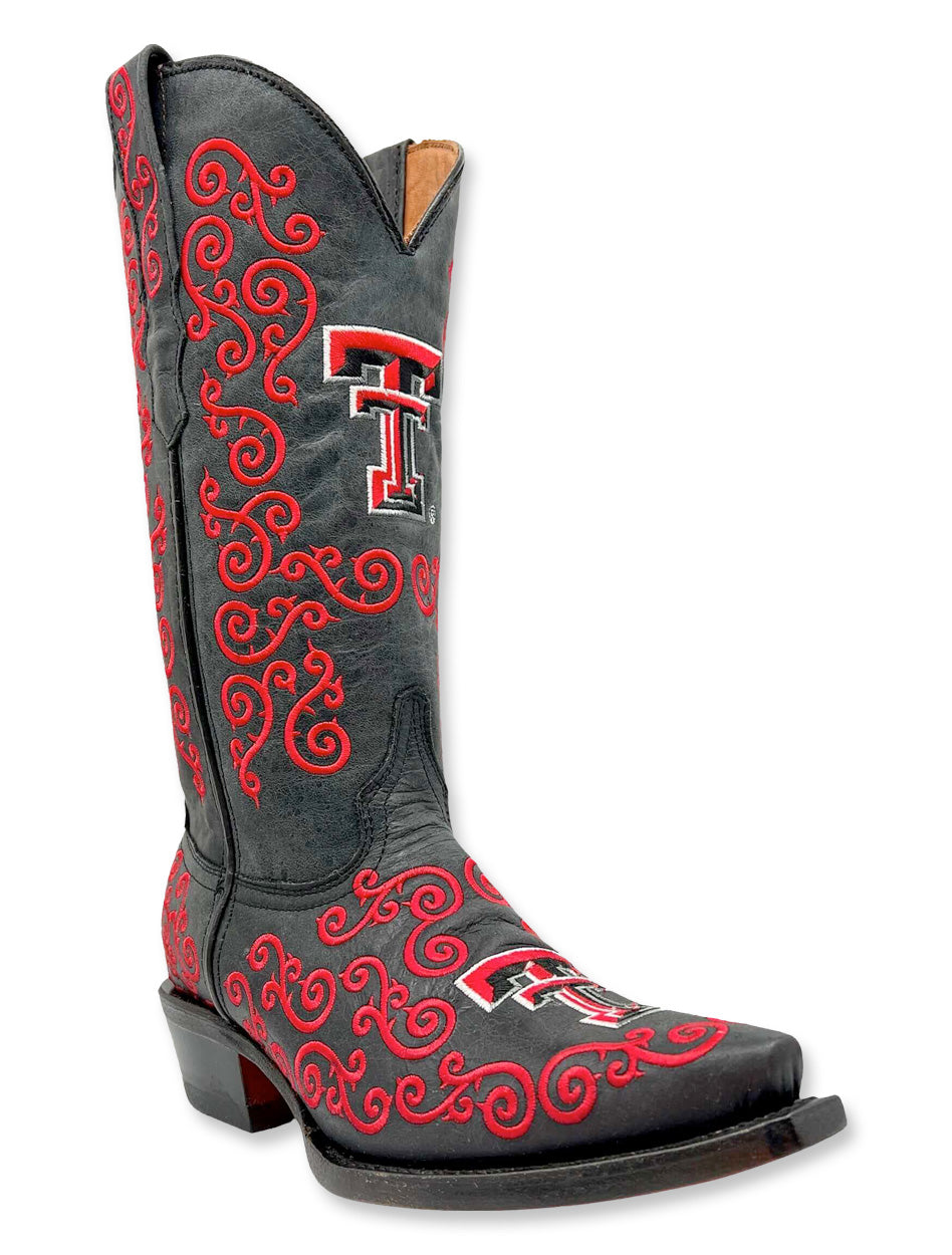 Vaccari Texas Tech "Claire" Women's Boots