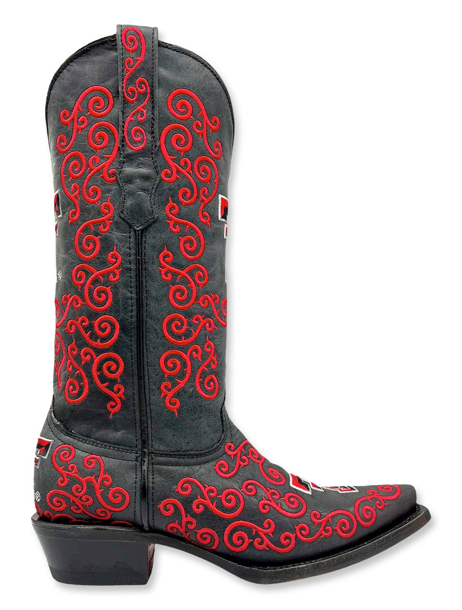 Vaccari Texas Tech "Claire" Women's Boots