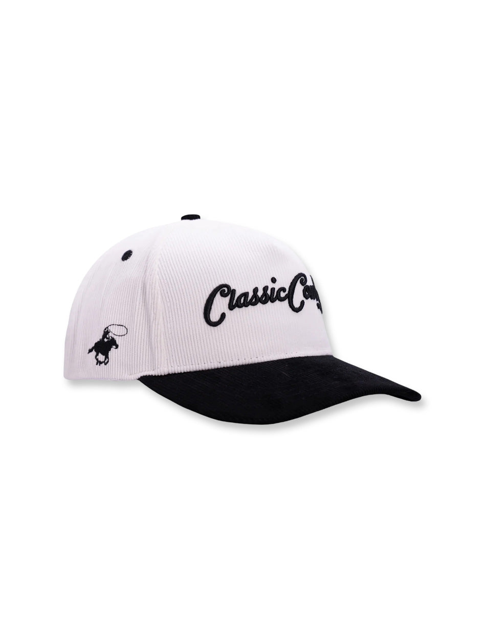 Classic Cowboy "The Little Formal" YOUTH 2 Tone Corduroy Snapback Cap