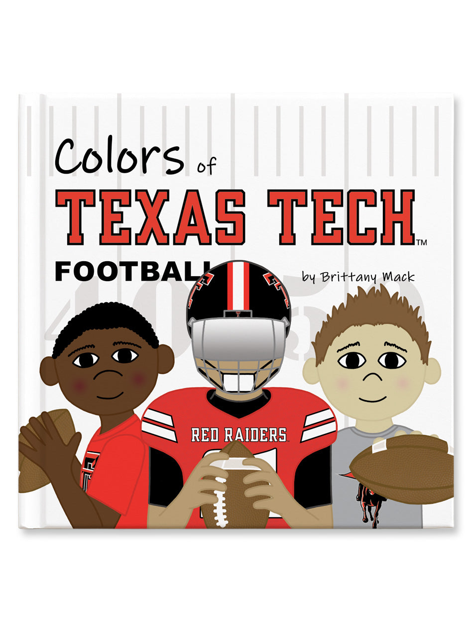 Colors of Texas Tech Football Kids Book – Red Raider Outfitter