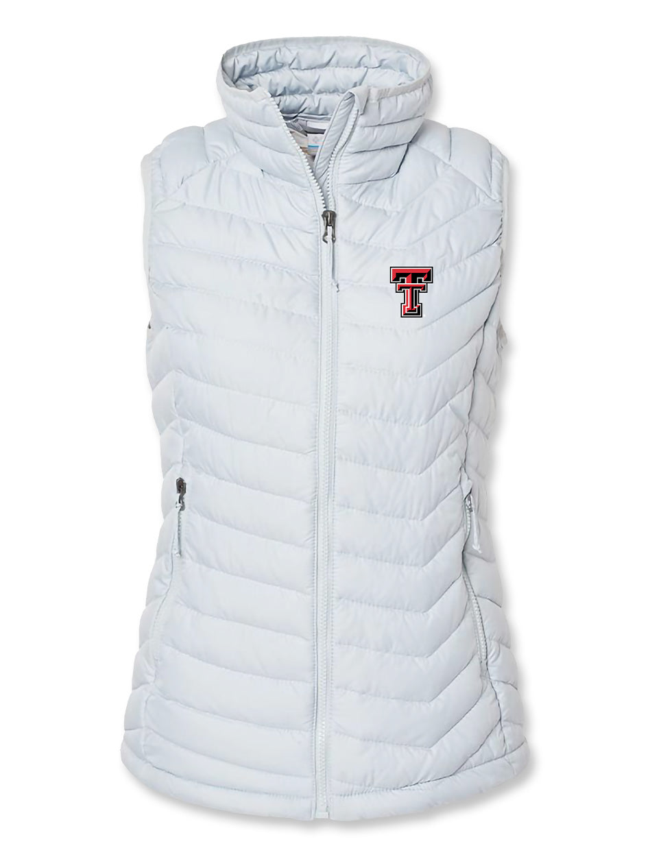 Columbia Texas Tech Double T "Powder Lite Vest" Women's Vest