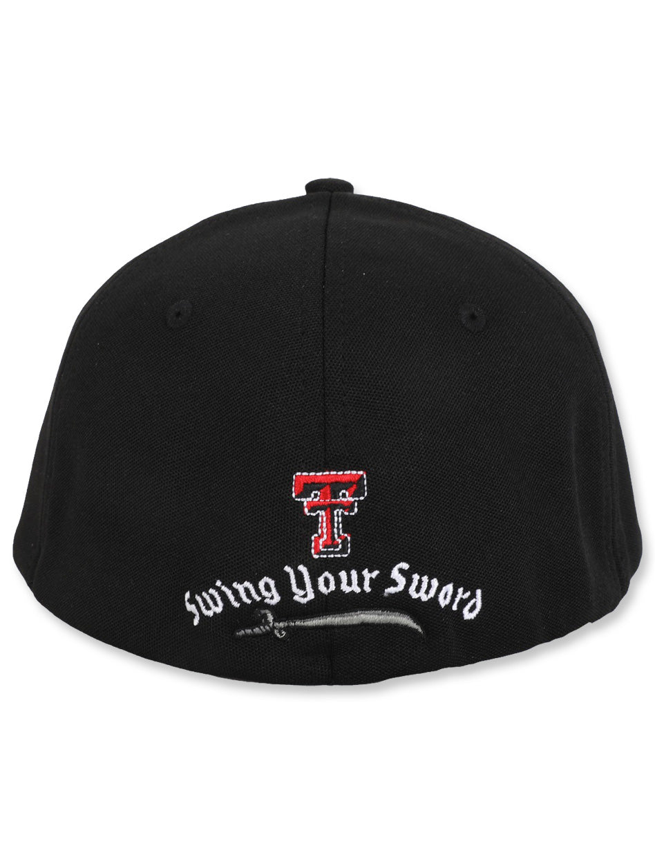 Texas Tech Dark Horse "As Worn In Leach Era" Black OSFA Cap