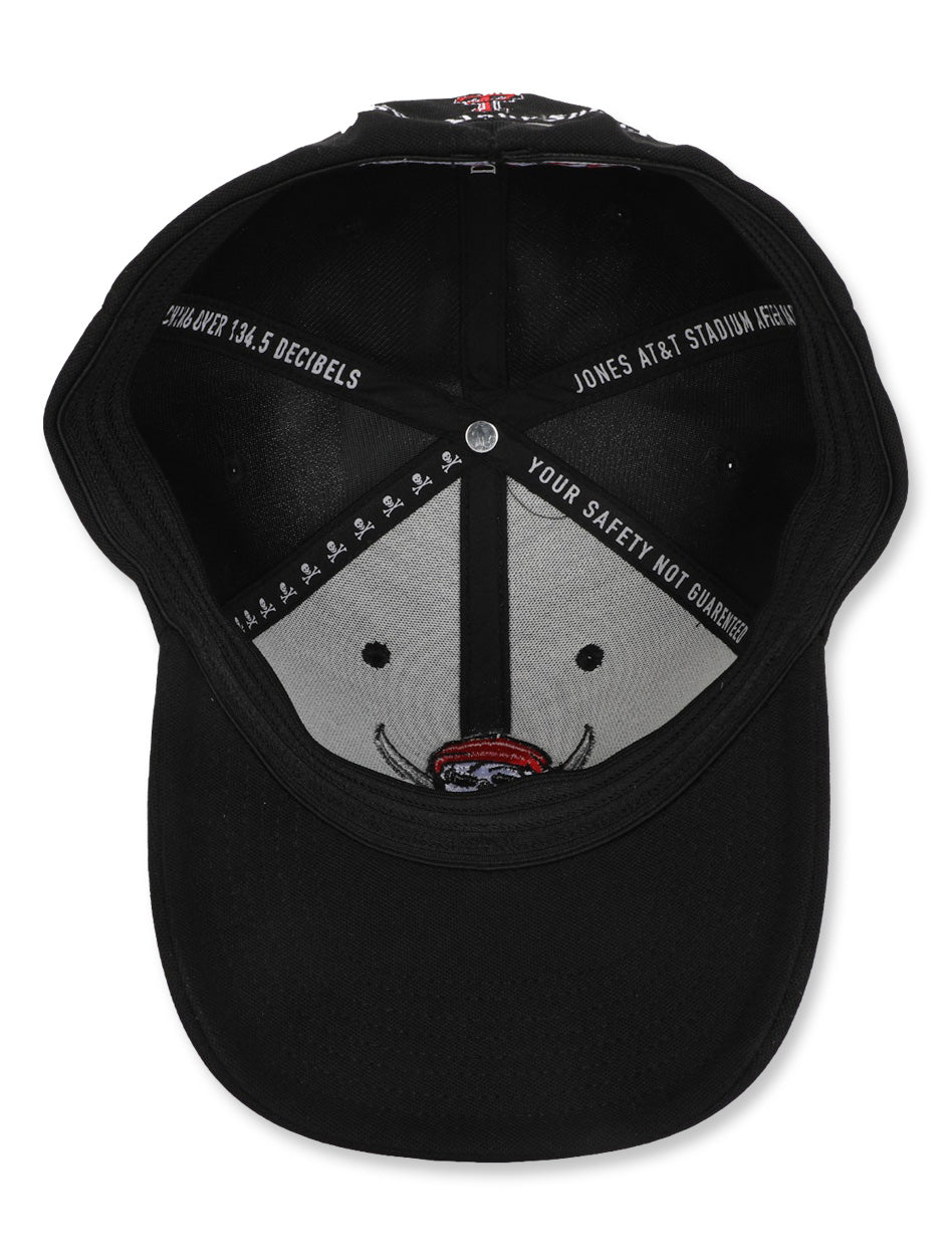 Texas Tech Dark Horse "As Worn In Leach Era" Black OSFA Cap