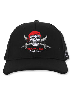 Texas Tech Dark Horse "As Worn In Leach Era" Black OSFA Cap