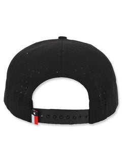 Texas Tech Dark Horse Leach Era "Bones PVC" Black Sport SB Cap