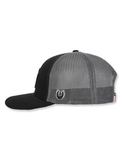 Texas Tech Dark Horse Leach Era "Bones PVC"Charcoal Mesh SB Cap
