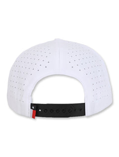 Texas Tech Dark Horse Leach Era "Bones PVC" White Sport SB Cap