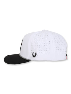 Texas Tech Dark Horse Leach Era "Bones PVC" White Sport SB Cap