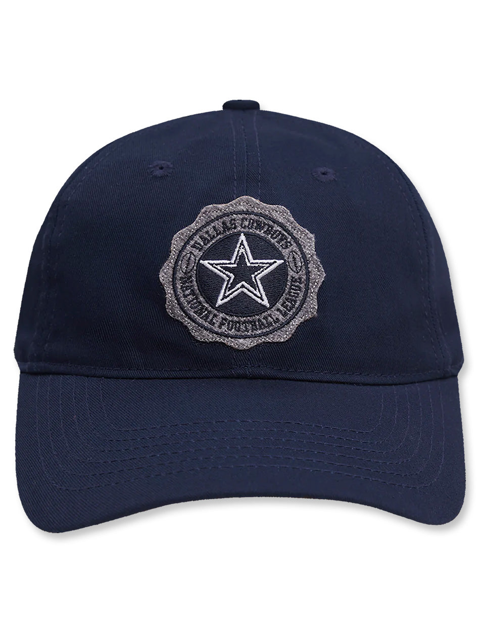 Dallas Cowboys "Crest Emblem" Dad Adjustable Cap w/ Leather Adjuster