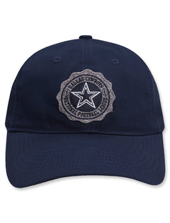 Dallas Cowboys "Crest Emblem" Dad Adjustable Cap w/ Leather Adjuster