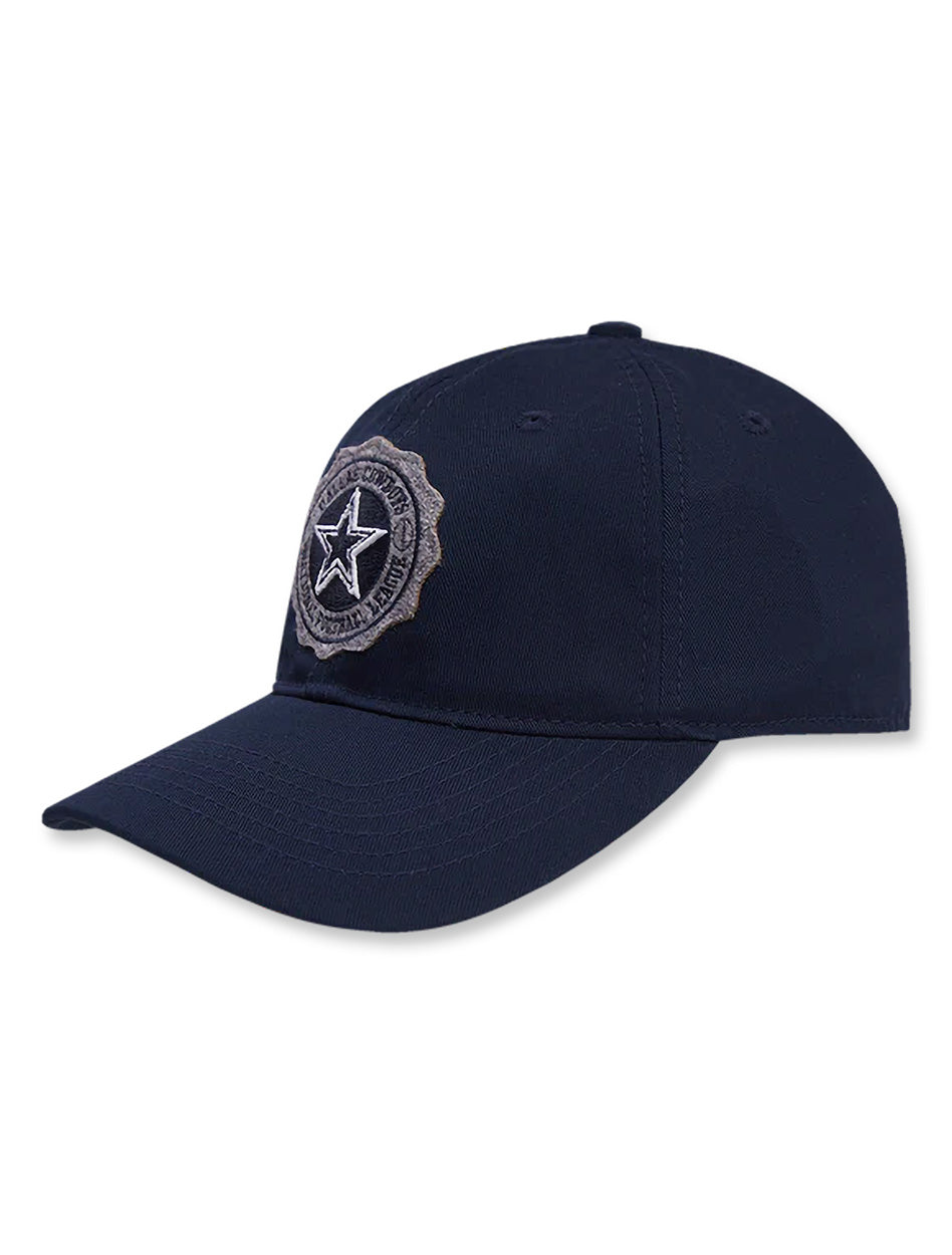 Dallas Cowboys "Crest Emblem" Dad Adjustable Cap w/ Leather Adjuster