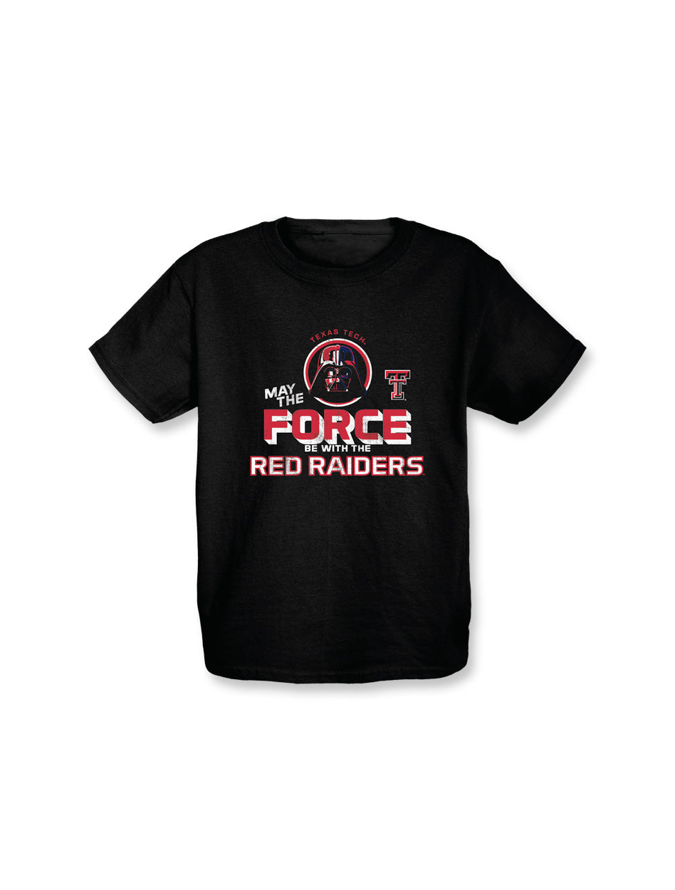 Disney x Red Raider Outfitter Texas Tech "May the Force" YOUTH T-Shirt
