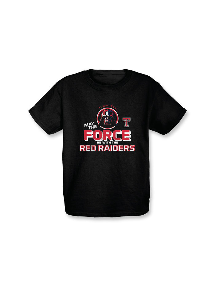 Disney x Red Raider Outfitter Texas Tech "May the Force" YOUTH T-Shirt