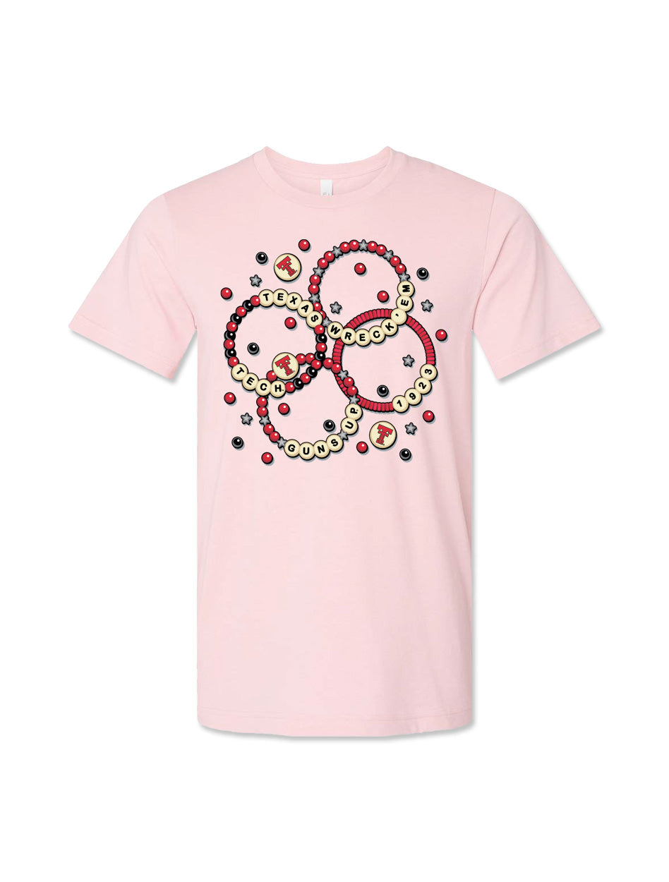 Texas Tech "FriendSwift Bracelet" YOUTH Short Sleeve T-Shirt