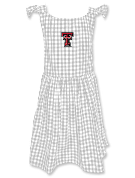 Garb Texas Tech Double T "Constance" Toddler Gingham Dress