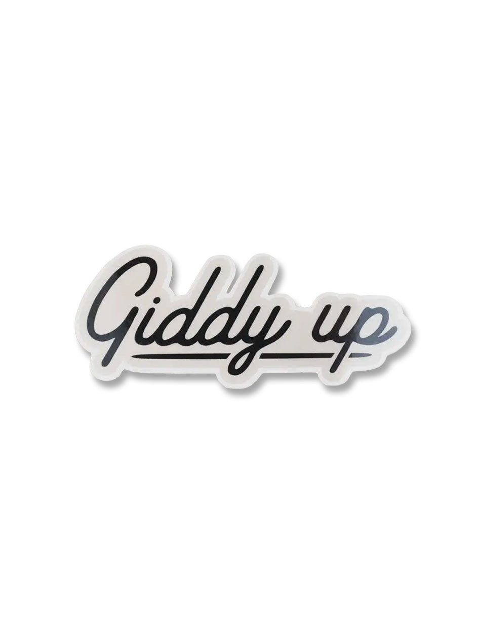 "Giddy Up" Sticker