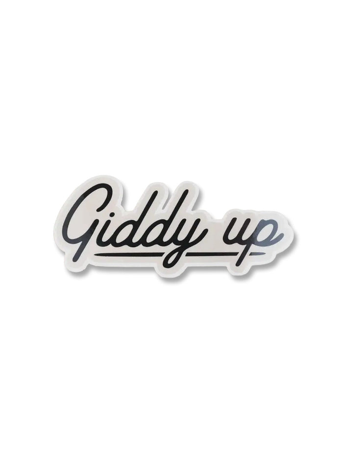 "Giddy Up" Sticker
