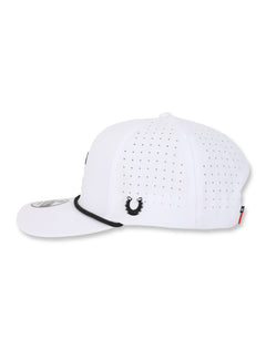 YOUTH Dark Horse "Double T" White Snapback Cap