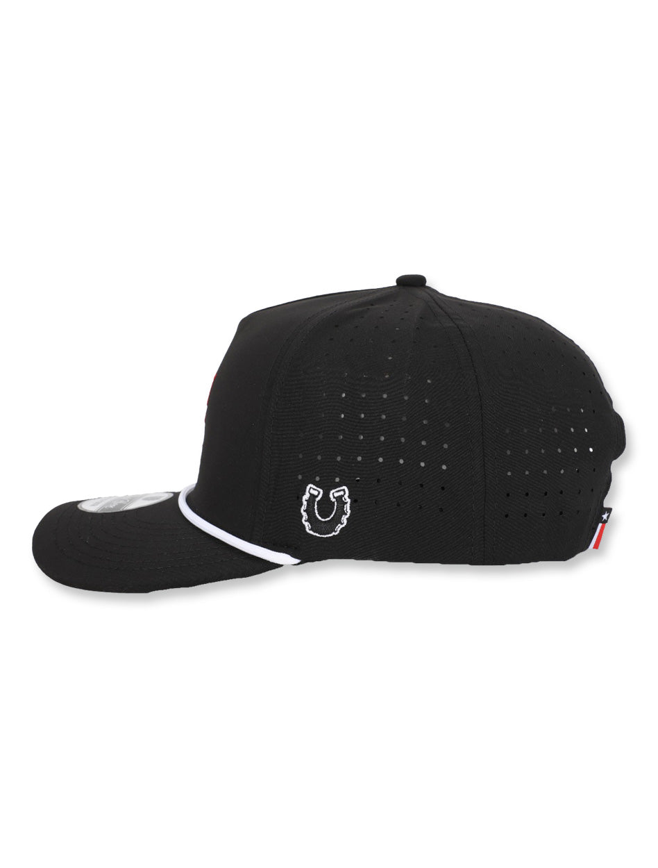 YOUTH Dark Horse "Classic Throwback" BLACK Snapback Cap