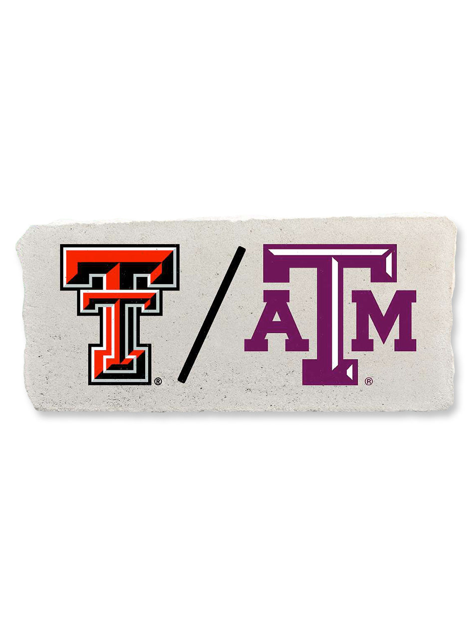 House Divided: TTU/A&M Sign Stone