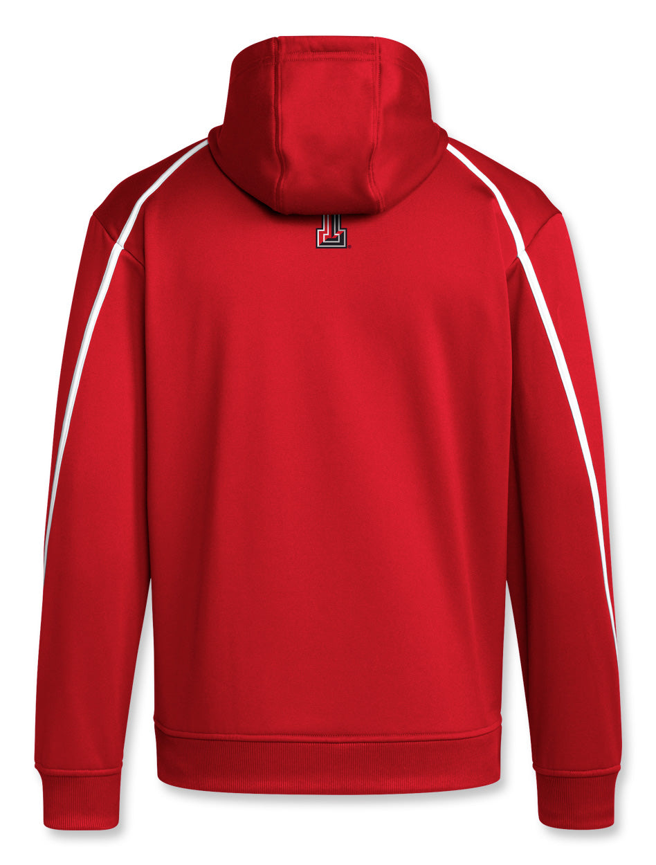 Adidas red pullover online