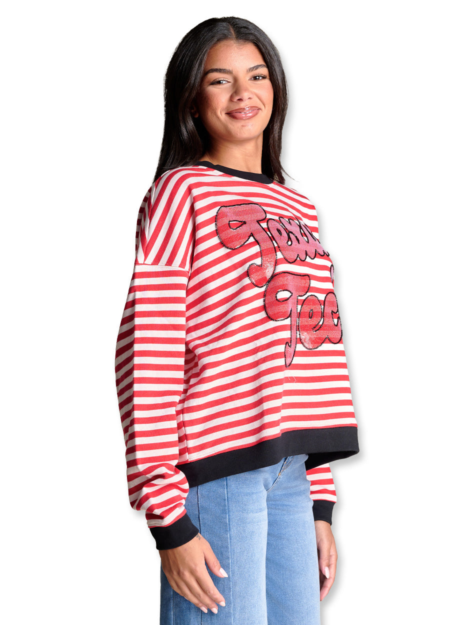 Stewart Simmons Texas Tech "Stripe" Pullover