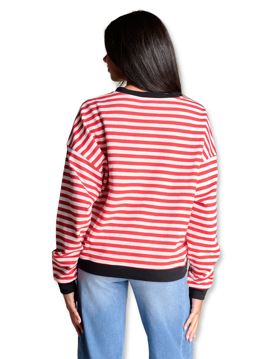 Stewart Simmons Texas Tech "Stripe" Pullover