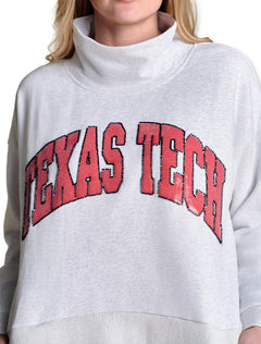 Stewart Simmons Texas Tech "Rewind Mockneck" Pullover