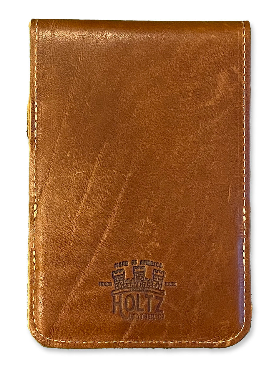 Texas Tech Raider Red Fine Leather Golf Scorecard Holder Golf Logbook