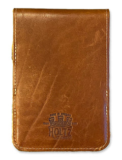Texas Tech Raider Red Fine Leather Golf Scorecard Holder Golf Logbook