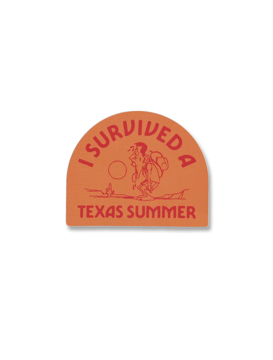 I Survived A Texas Summer Sticker