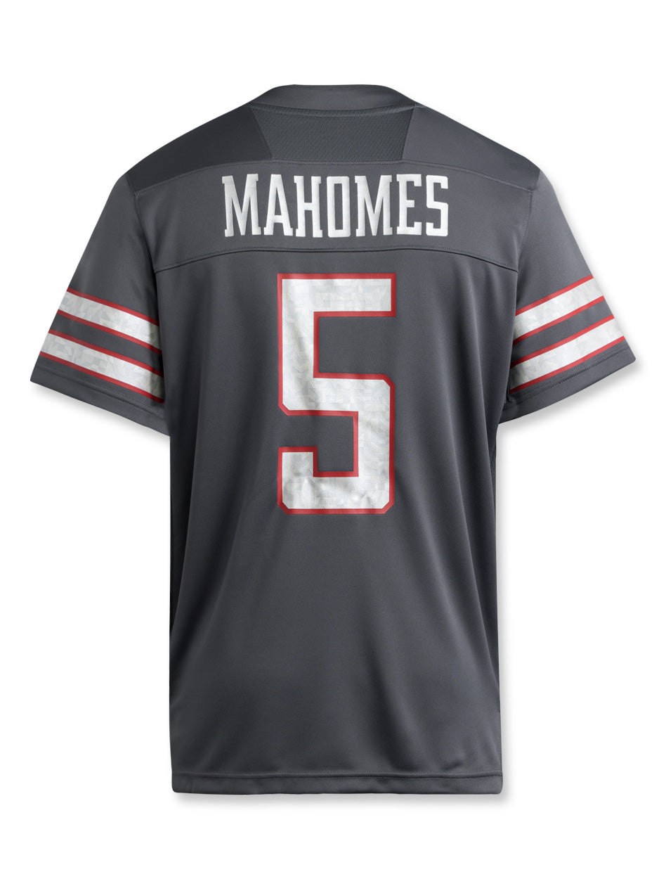 Adidas Texas Tech Mahomes Premier 2024 Galvanized Jersey