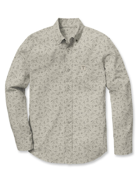 Jack + Sage Texas Tech "The Dustbowl Oxford" LONG SLEEVE Button Down
