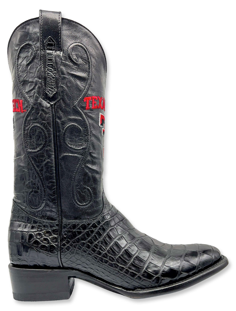 Vaccari Texas Tech "James" Men's Round Toe Boots